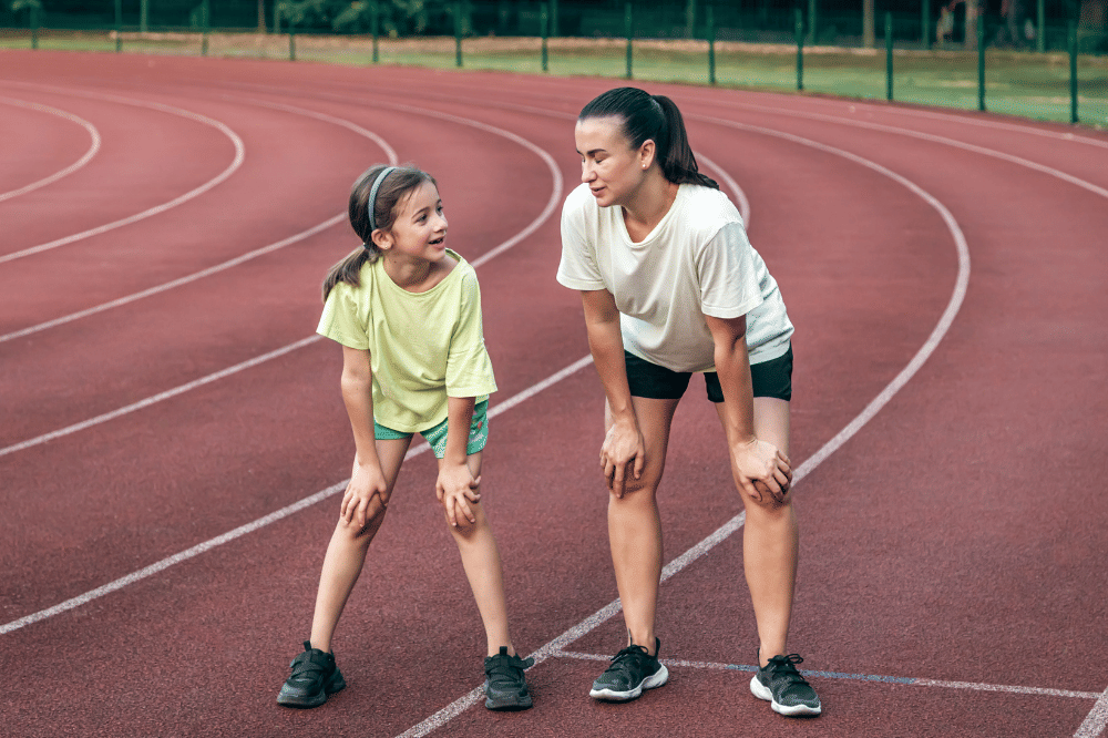 anak dan mama pendinginan
