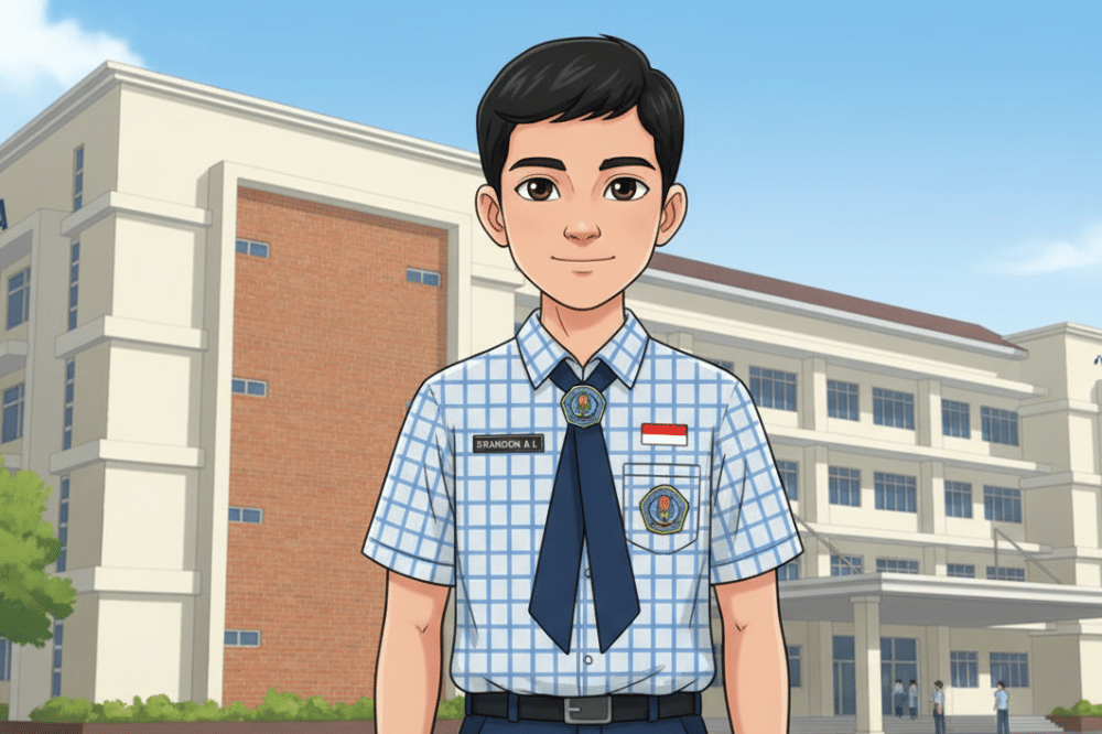 Seorang siswa sekolah