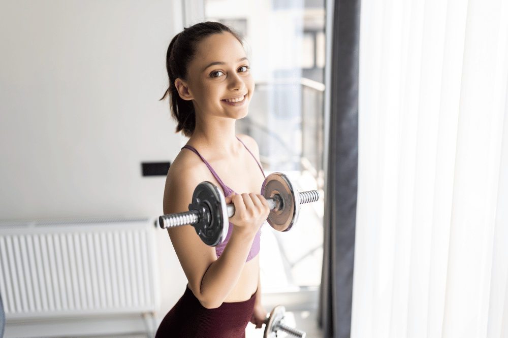 perempuan strength training