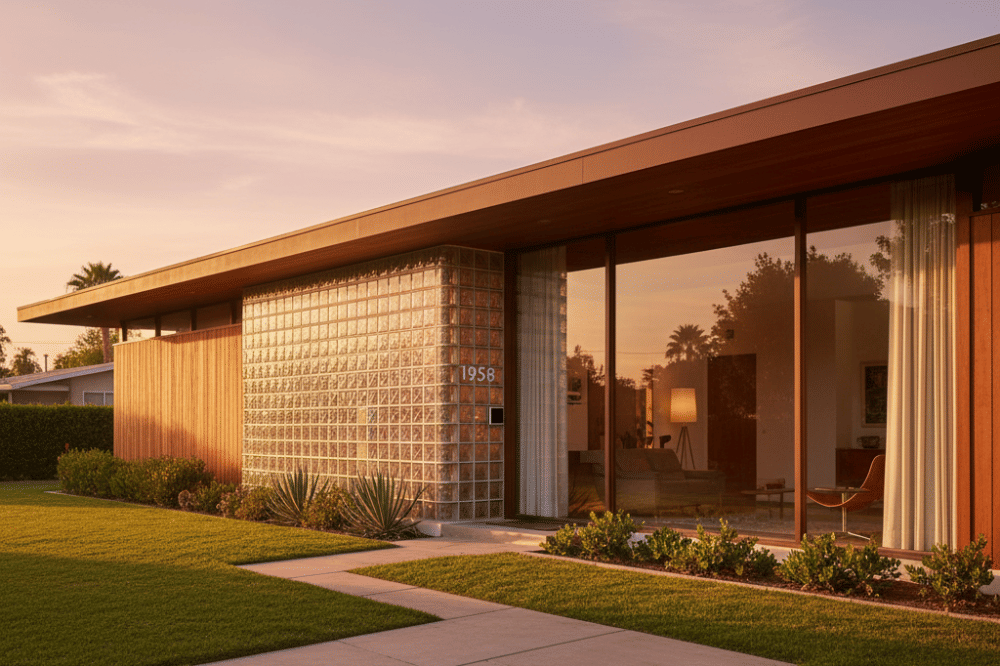 Model Rumah dengan Glass Block