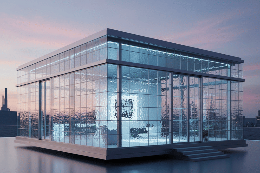 Model Rumah dengan Glass Block