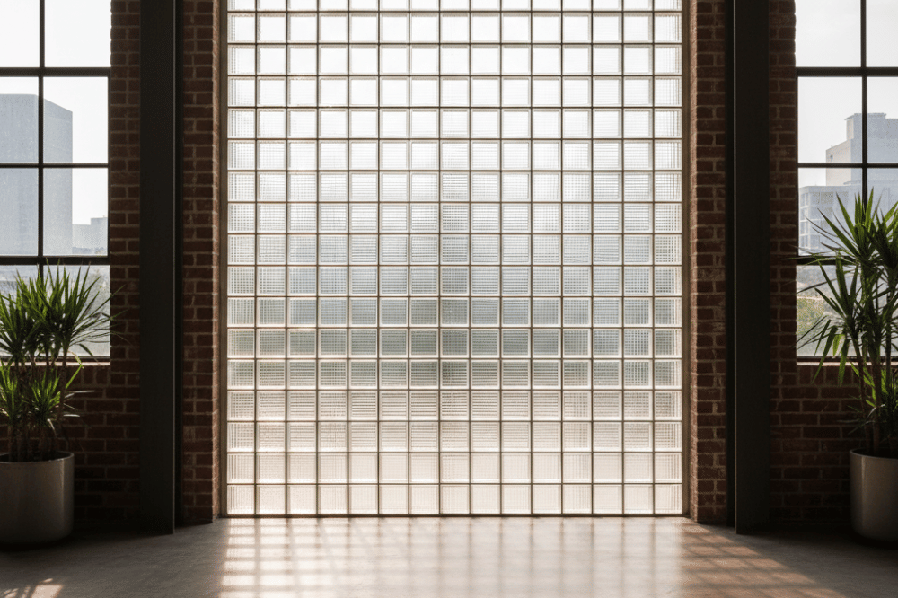 Model Rumah dengan Glass Block