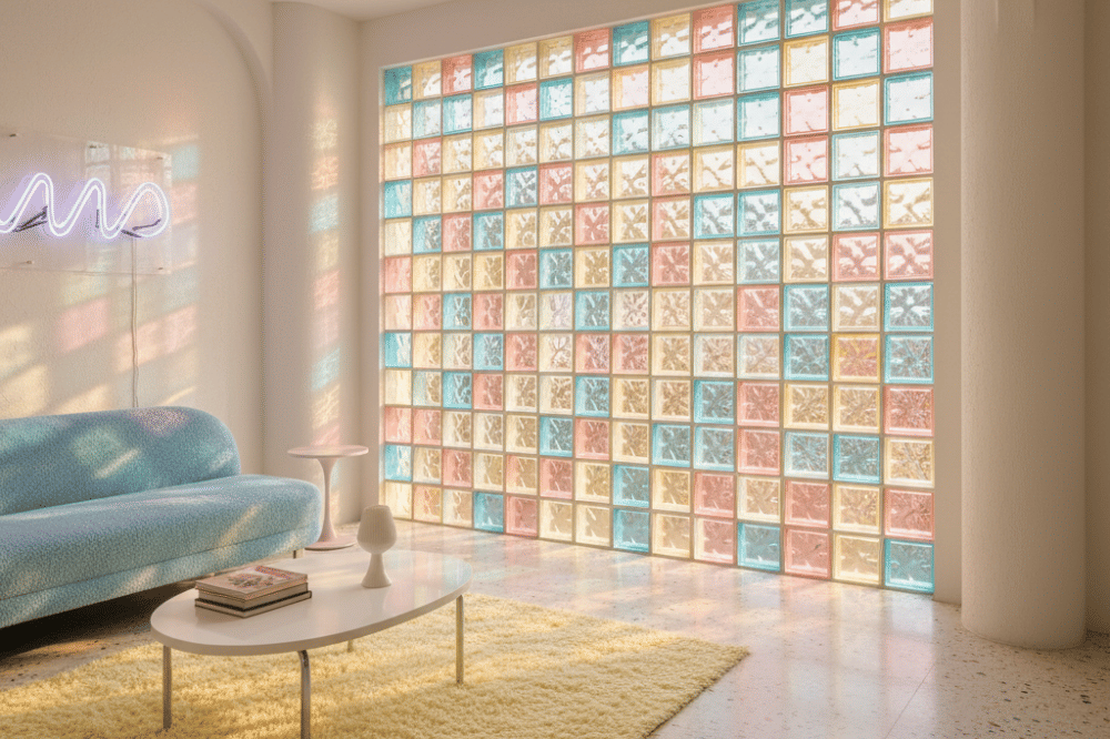 Model Rumah dengan Glass Block