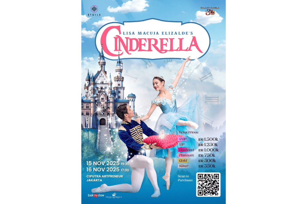 Poster Balet Cinderella Étoile Dance Center 2025
