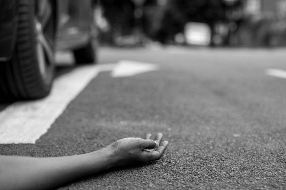 ilustrasi kecelakaan mobil