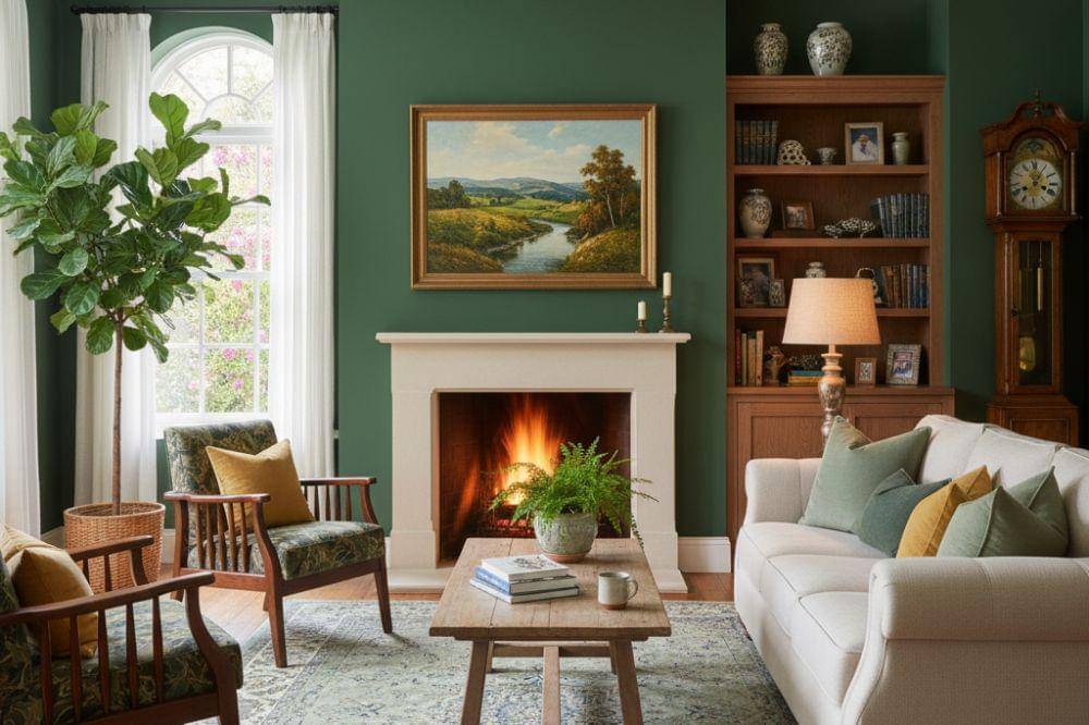 Fakta Warna Hijau untuk Cat Rumah