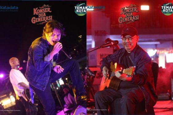 Duet Ebiet dan Rony Tutup Rangkaian Festival Teman Kota 2025