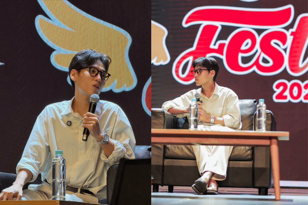 Na Daehoon di acara CuddleMe Fest 2025