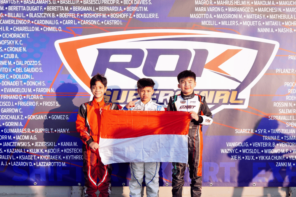 Pembalap Cilik Indonesia Darren Gani Tampil di Ajang Karting Dunia