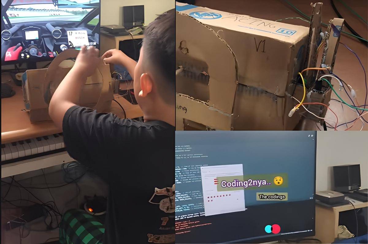 hasil trial dan error yang dilakukan Able