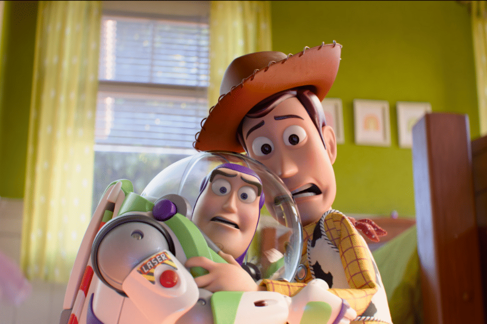 Woody dan Buzz ketakutan
