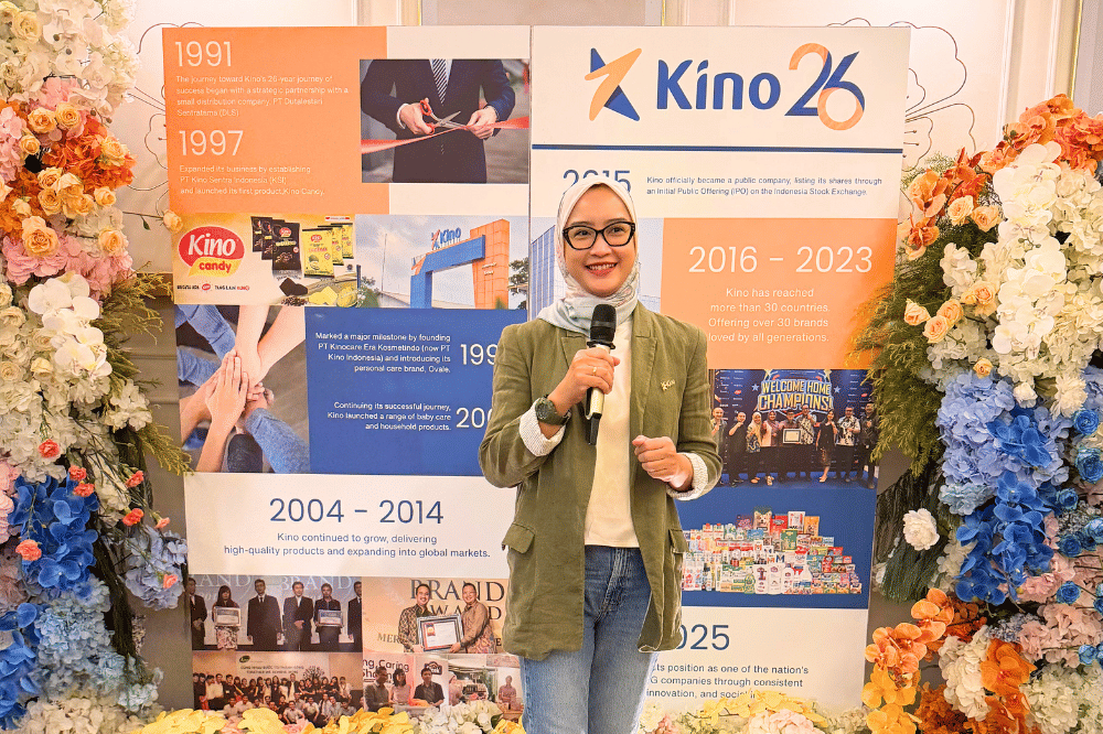 Arviane D.B., Head of PR Kino Indonesia.