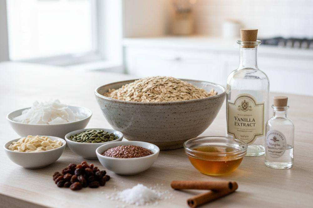 Resep Granola Vanilla Almond untuk ASI Booster