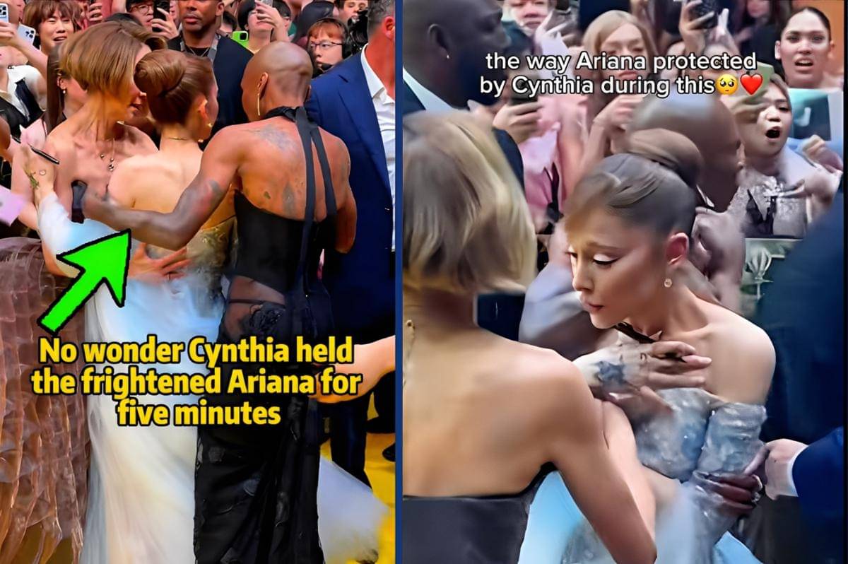 Cynthia Erivo melindungi Ariana Grande