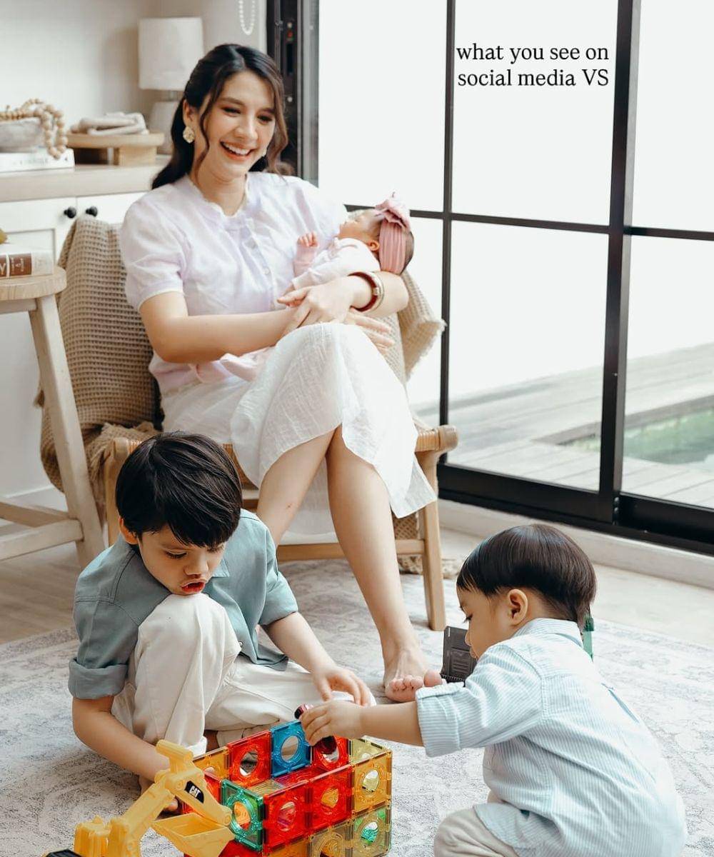 Tidak Seindah Sosmed, Acha Sinaga Ceritakan Realita Ibu Pasca Melahirkan.jpg