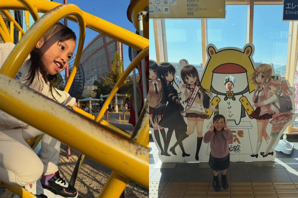 Ritsuki adalah anak perempuan Mama Mega yang blasteran Jepang dan Indonesia