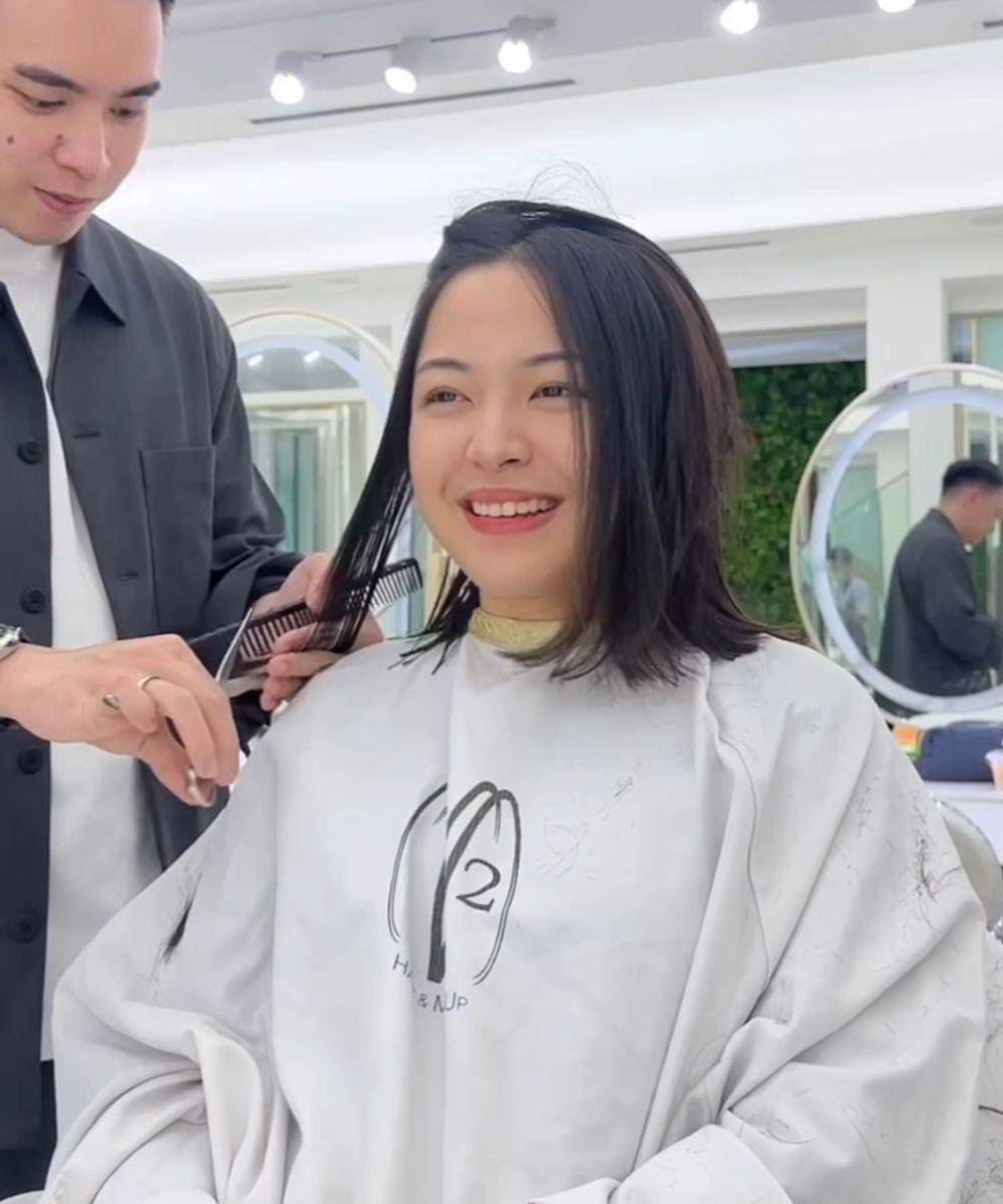 Penampilan Terbaru Bernadya dengan Rambut Pendek