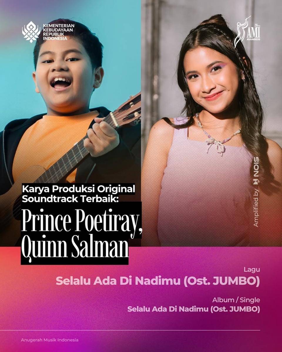 Daftar Lengkap Pemenang AMI Awards 2025, Penuh Kejutan!