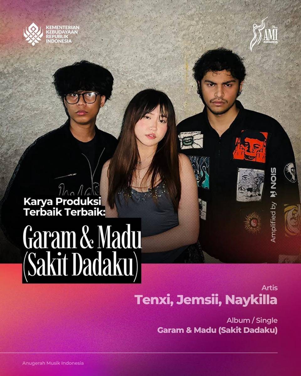 Daftar Lengkap Pemenang AMI Awards 2025, Penuh Kejutan!
