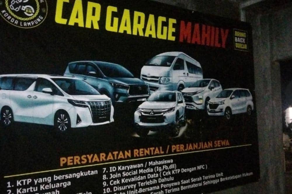 5 Rental Mobil Lampung, Harga Terjangkau! Mulai Rp300 ribuan per Hari