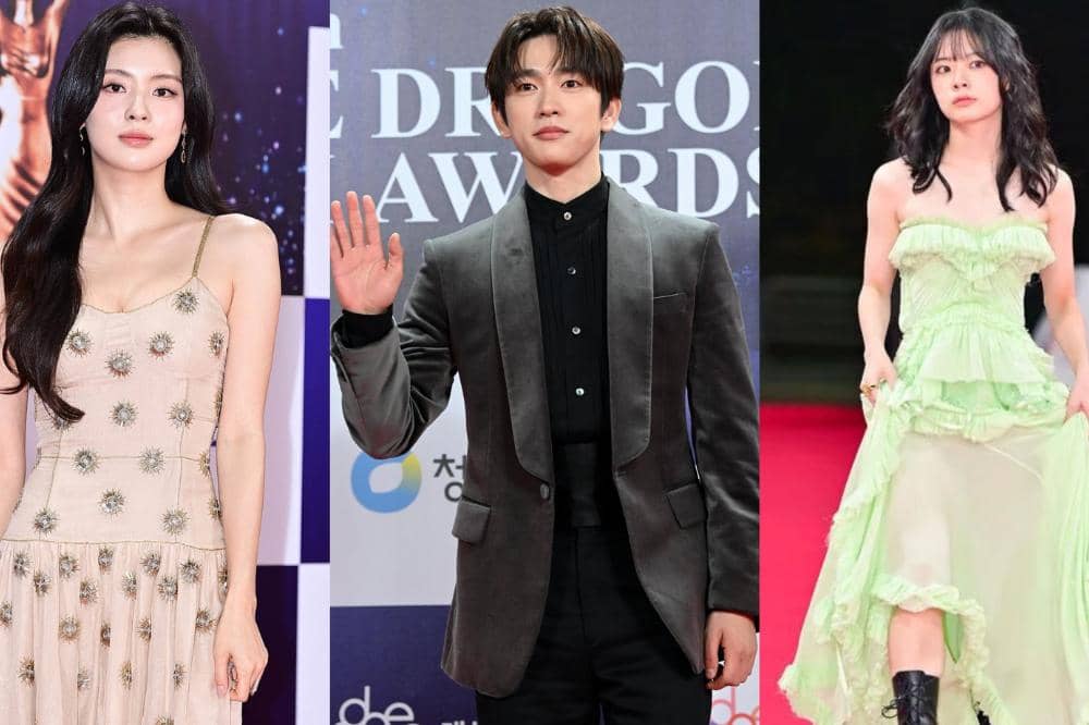 Intip Gaya Para Artis Korea di Ajang Blue Dragon Awards 2025