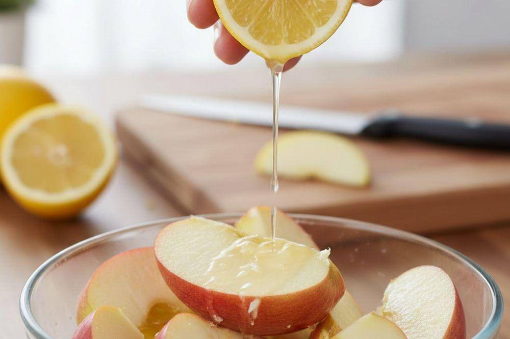 Cara Menyimpan Apel Potong