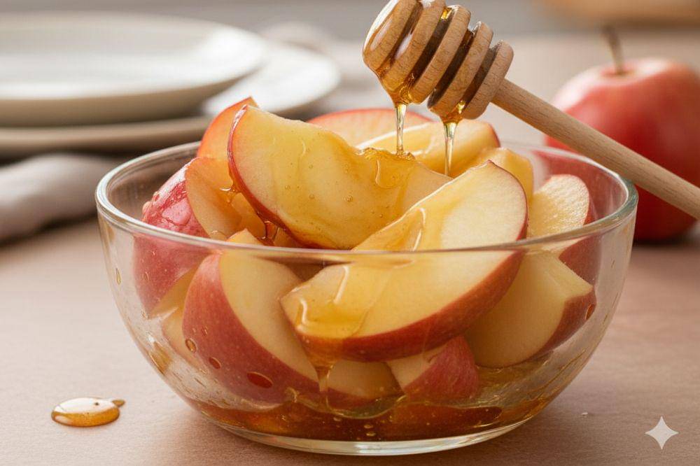 Cara Menyimpan Apel Potong