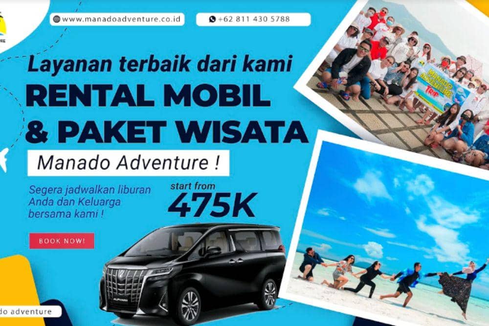 5 Rental Mobil Manado, Perjalanan Jadi Lebih Cepat Dan Efisien!