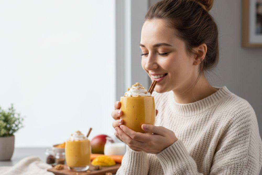 Smoothie Labu Kuning Kaya Nutrisi untuk ASI Booster