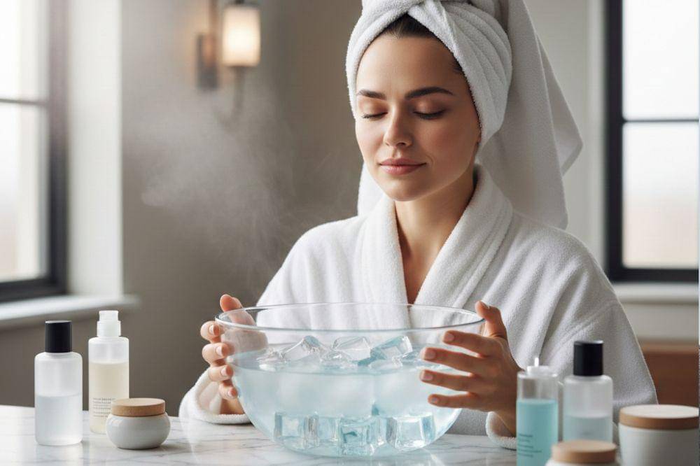 Ice Water Facial: Cara Praktis Bikin Wajah Lebih Fresh