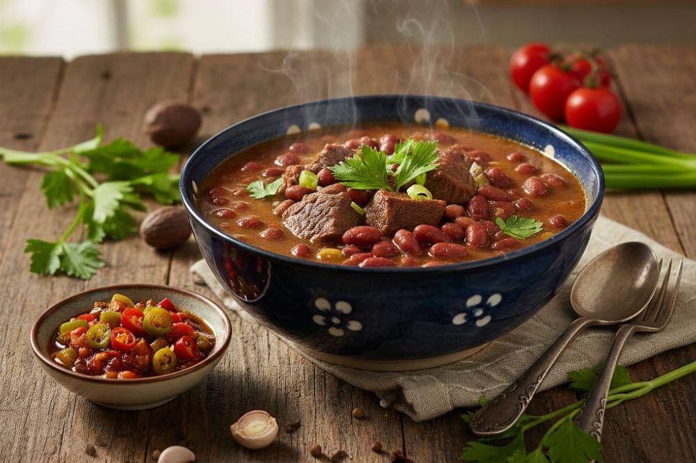 Resep Sup Daging Kacang Merah