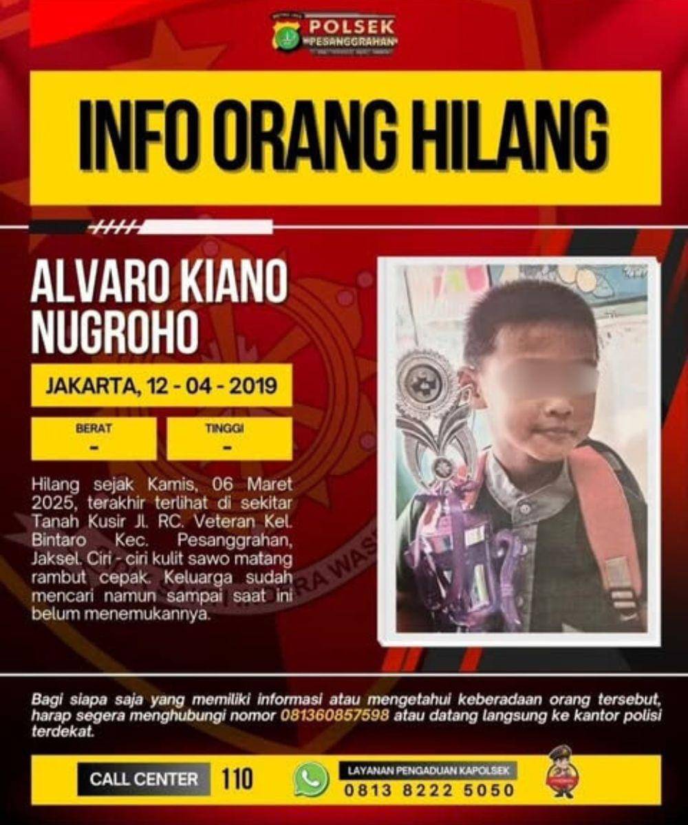 alvaro meninggal dunia hilang 8 bulan