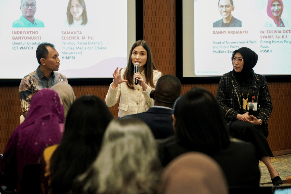 Psikolog Samanta Elsener dan para tenaga ahli