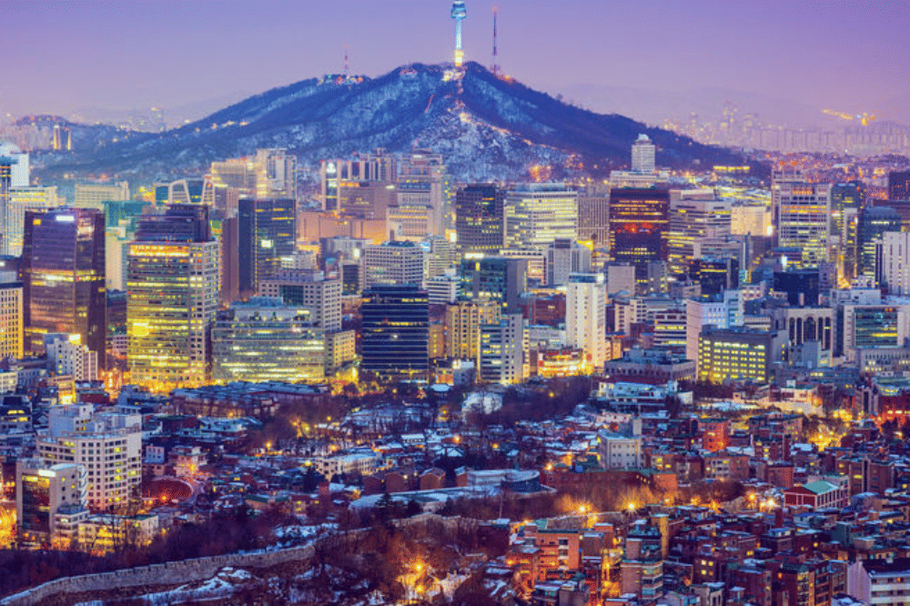 Kota Seoul di Korea Selatan