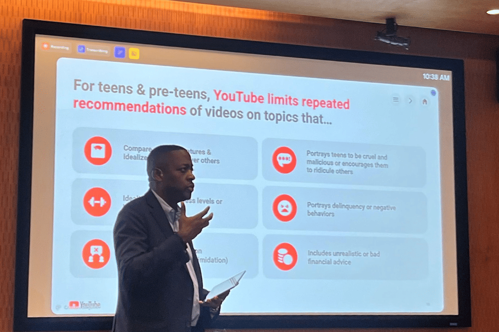 penjagaan ketat untuk konten-konten tertentu