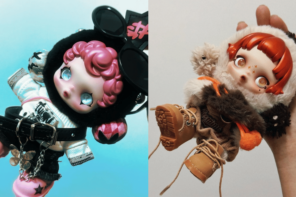 Koleksi mainan karakter SKULLPANDA