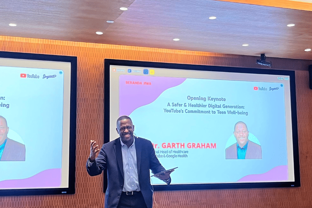 dr. Garth Graham menjelaskan komitmen platform terhadap generasi bangsa