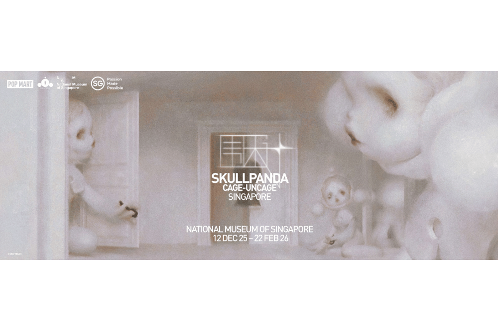 Pameran SKULLPANDA: CAGE-UNCAGE di National Museum of Singapore