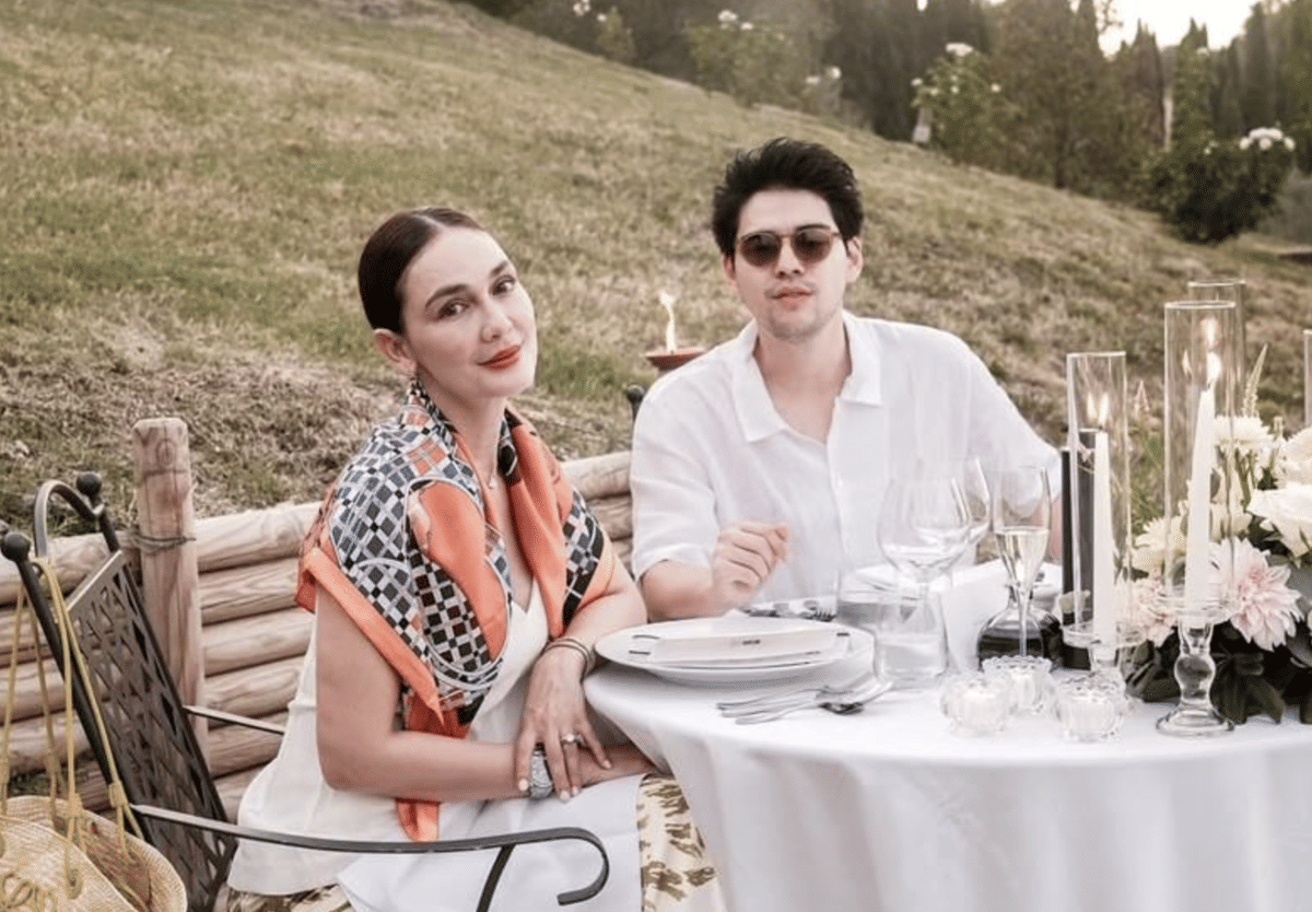 potret Luna Maya dan Maxime Bouttier