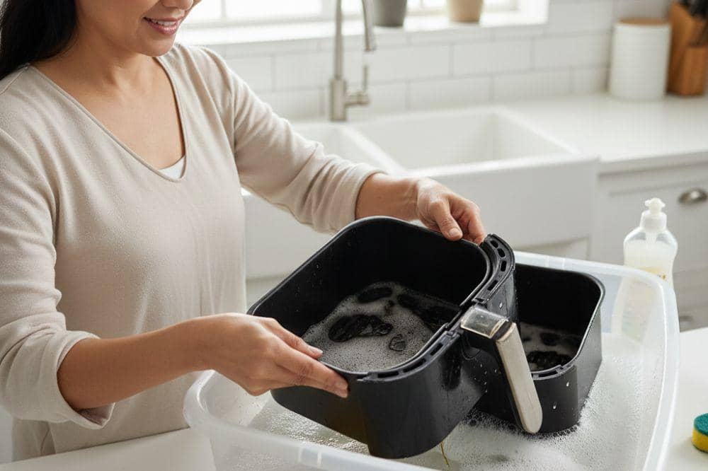 Cara Membersihkan Air Fryer