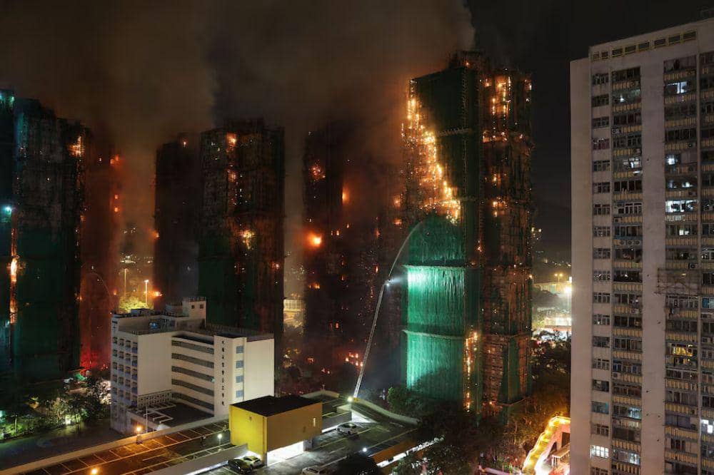 2 WNI Tewas dalam Kebakaran Apartemen di Hong Kong