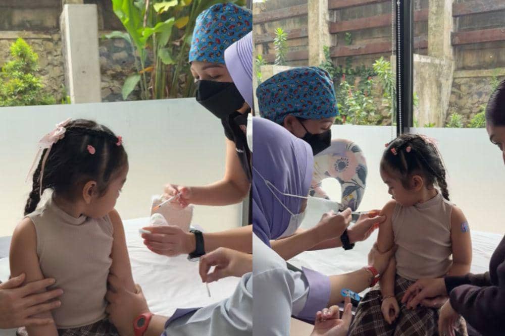 xarena vaksin tanpa nangis