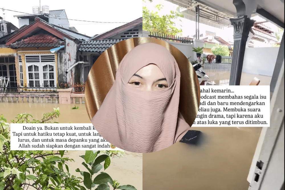 Rumah Orangtua Wardatina Mawa Terkena Banjir