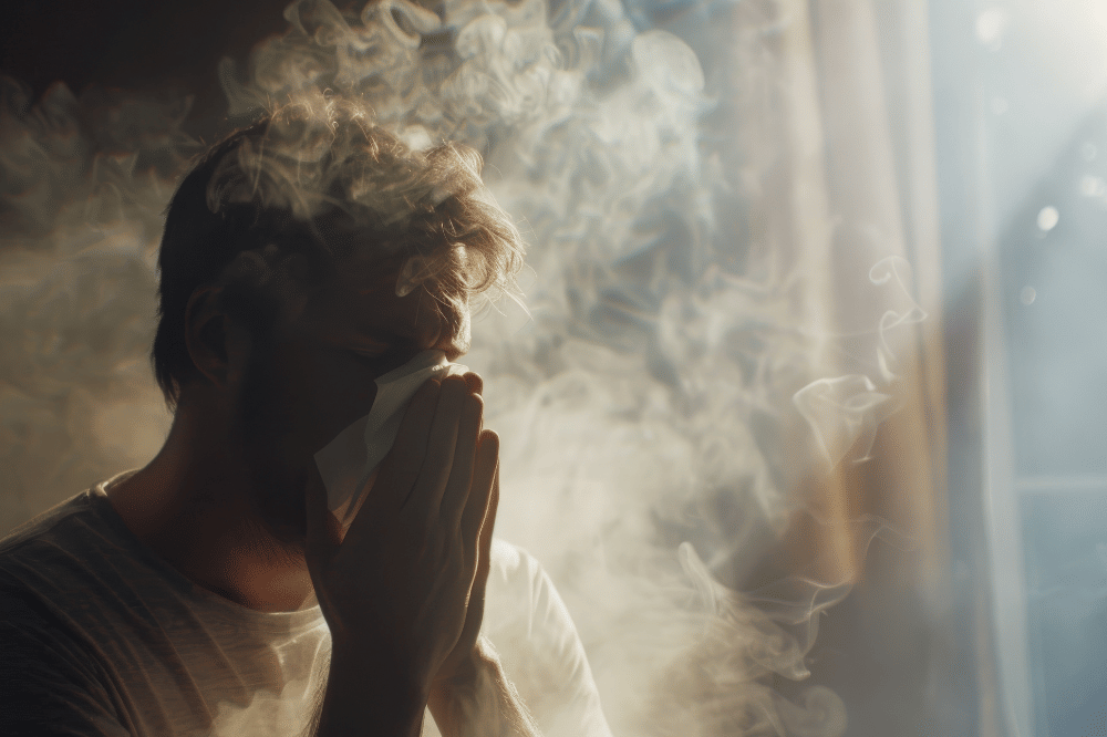 ISPA bisa disebabkan asap rokok