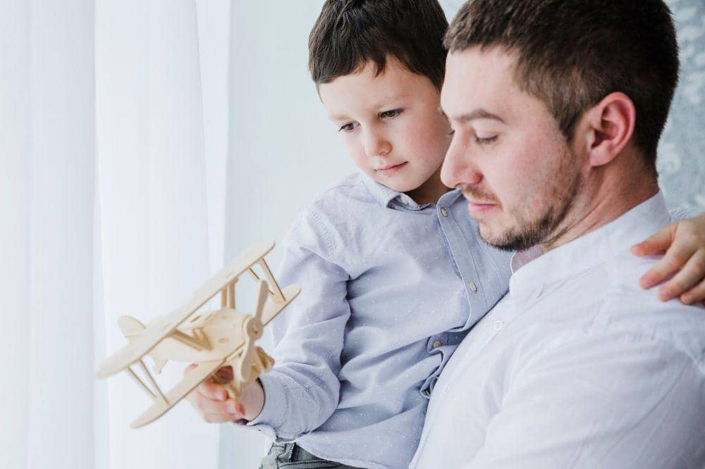 Papa dan Anak Lakinya