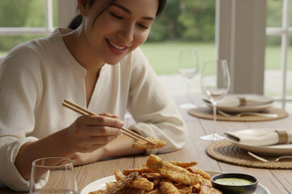 Resep Salmon Crispy Penuh Kolagen, Rahasia Wajah Sehat & Glowing