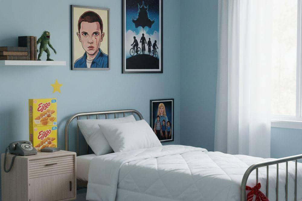 Desain Kamar Bertema Serial Stranger Things