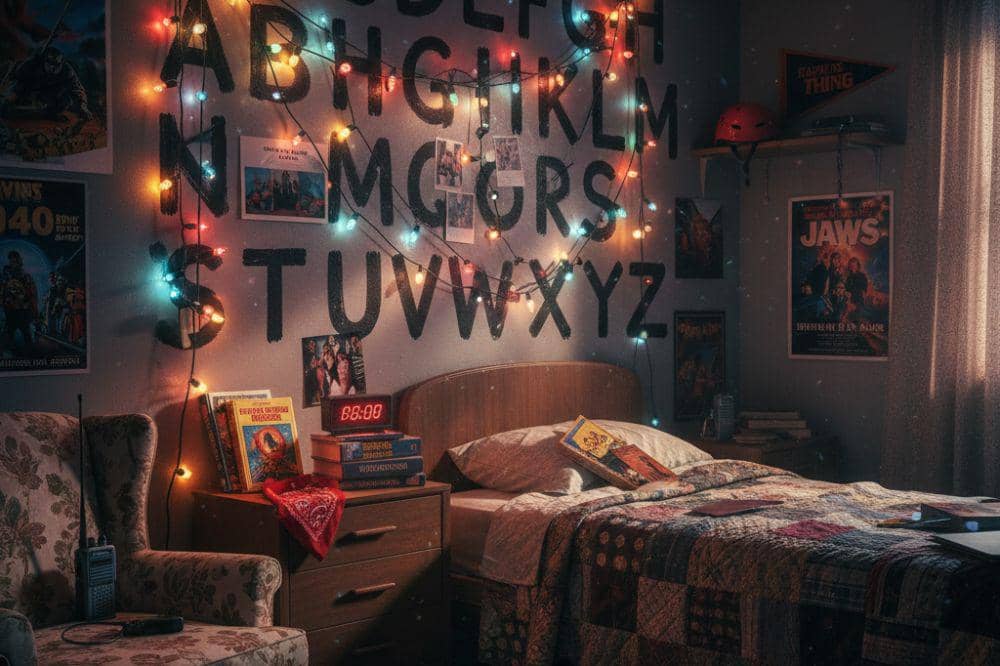 Desain Kamar Bertema Serial Stranger Things