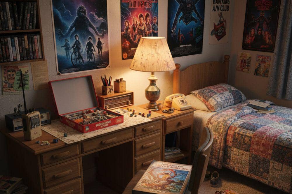 Desain Kamar Bertema Serial Stranger Things