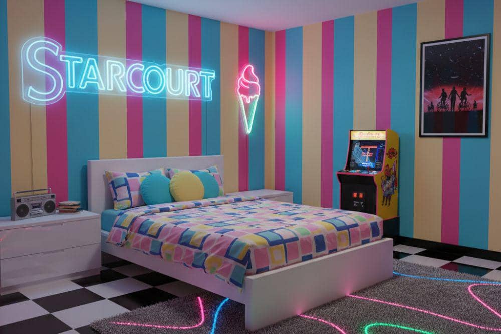 Desain Kamar Bertema Serial Stranger Things